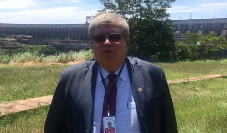 O conselheiro da Itaipu Binacional, Carlos Marun