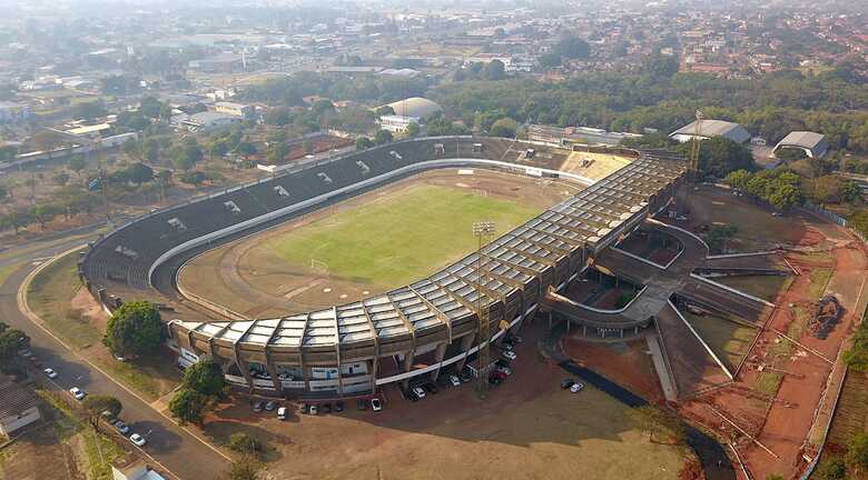 O estádio universitário Pedro Pedrossian, tambem conhecido como Morenão, passou por reformas para temporada de 2020