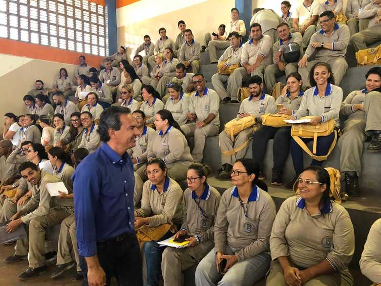O prefeito de Campo Grande, Marquinhos Trad, lança campanha contra dengue