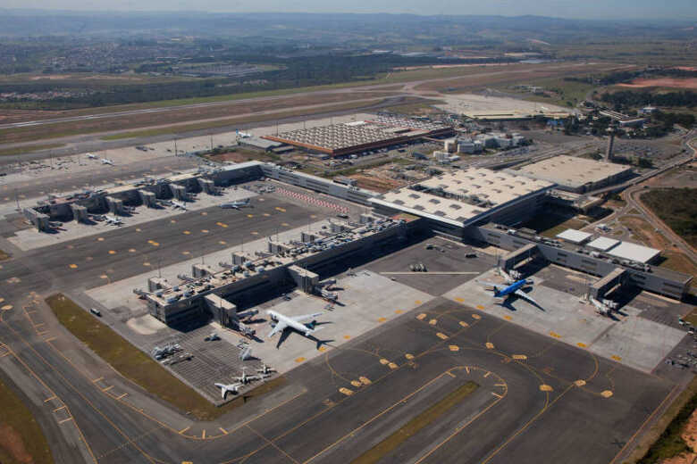 Aeroporto de Viracopos, em Campinas