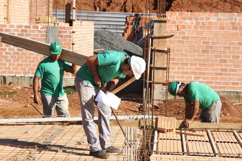 Trabalhadores da construção civil