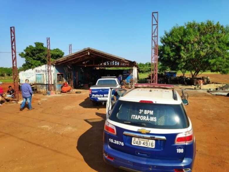 Vilmar foi atingido no pescoço e morreu