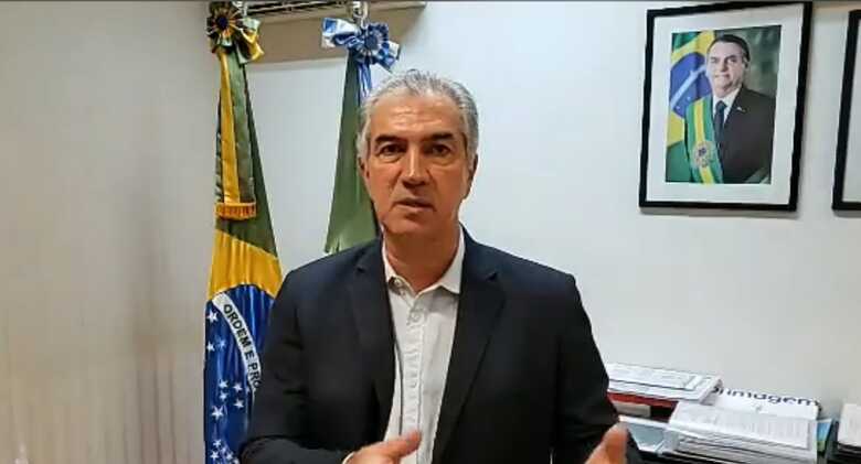 Reinaldo Azambuja, governador de Mato Grosso do Sul