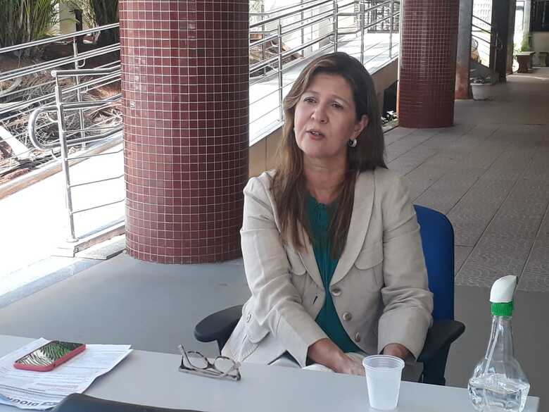 A promotora Filomena Depoilito Fluminhan