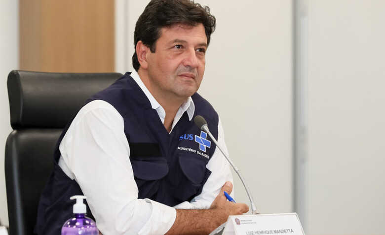 Ministro da Saúde Luiz Henrique Mandetta