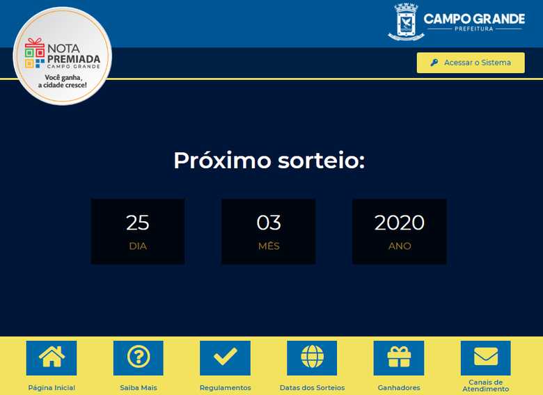 A lista com os cupons que foram cadastrados está disponível para consulta