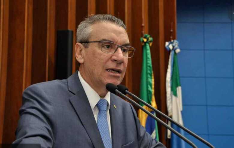 Deputado estadual, Paulo Corr&ecirc;a, presidente da Assembleia Legislativa de MS