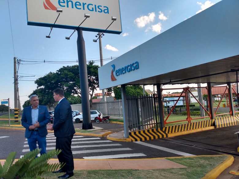 O superintendente do Procon, Marcelo Salomão, e o relator da CPI na Assembleia Legislativa, deputado Capitão Contar