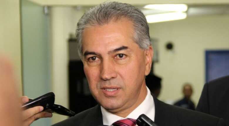 Na foto, o Governador de Mato Grosso do Sul, Reinaldo Azambuja