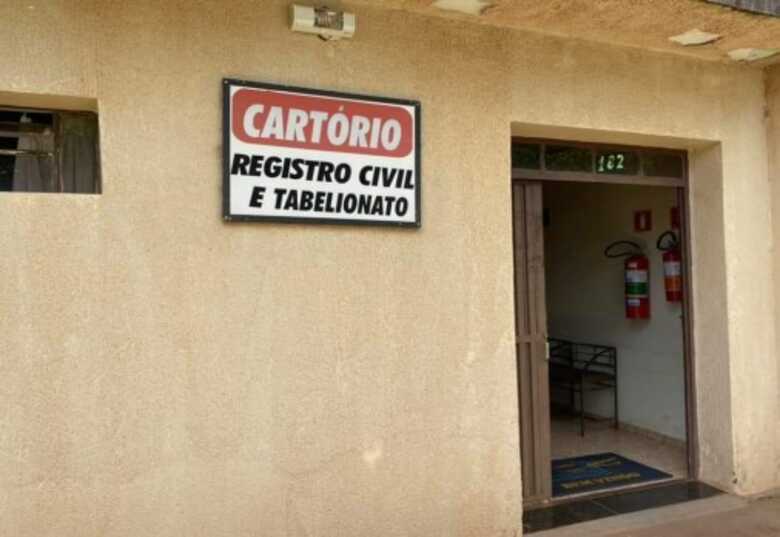 Fachada de cartório em Mato Grosso do Sul