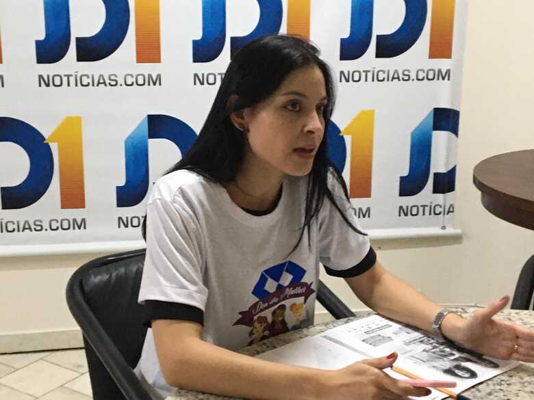 Organizadora do evento, Ariana Vieira, em entrevista ao JD1 Notícias