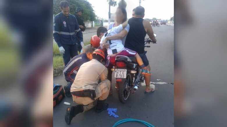 Corpor de Bombeiros Militar foi acionado para socorrer a vítima