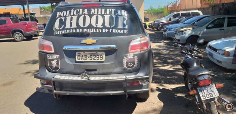 Viatura do Batalhão de Choque da Polícia Militar fazia rondas pelo bairro