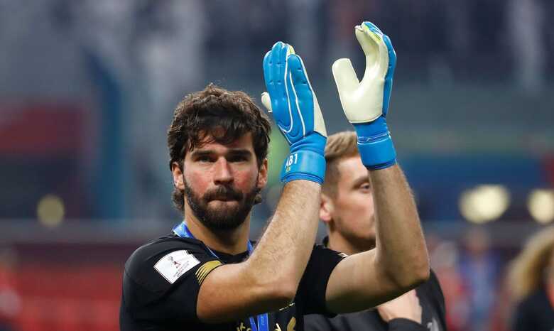 Na foto, Alisson Becker, atual goleiro do time ingl&ecirc;s Liverpool