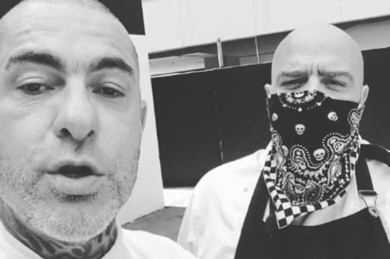 No vídeo, Fogaça relata que foi impedido por guardas de entregar as marmitas no centro de São Paulo