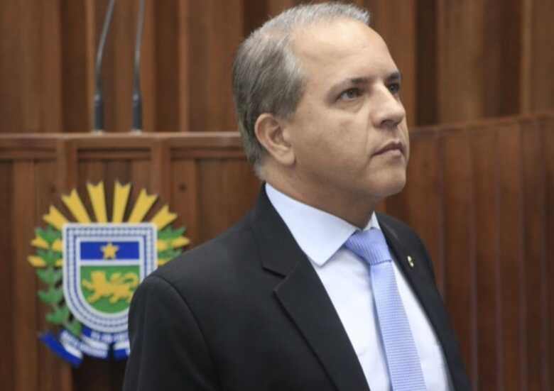 Deputado Coronel Davi, autor do Projeto de Lei que ainda ser&aacute; votado na Assembleia Legislativa de MS