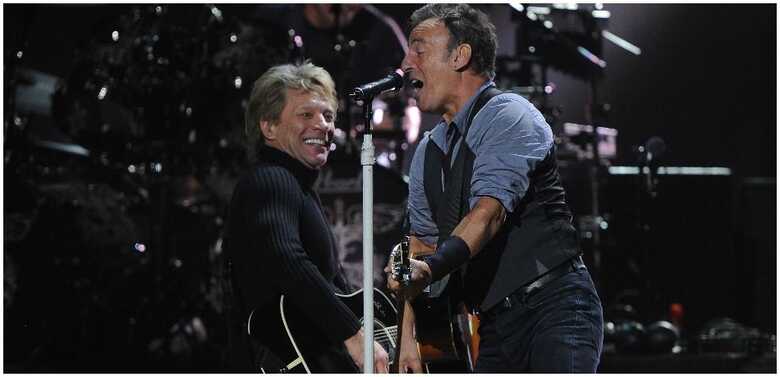 Jon Bon Jovi realizará live com Bruce Springsteen nesta quarta