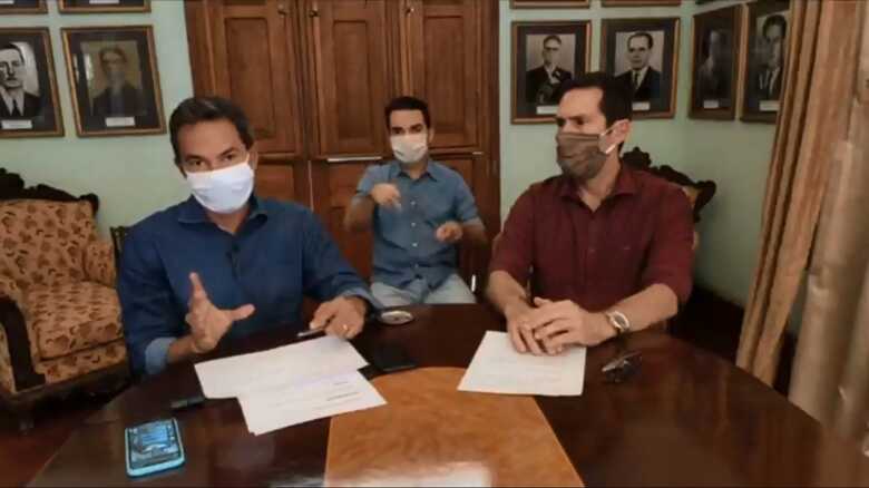 Janine explicou que hoje está disponbilizado 67% da fronta de ônibus