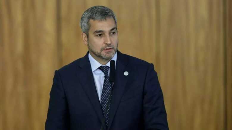 Presidente do Paraguai, Mario Abdo Ben&iacute;tez divulgou a informa&ccedil;&atilde;o durante coletiva de imprensa