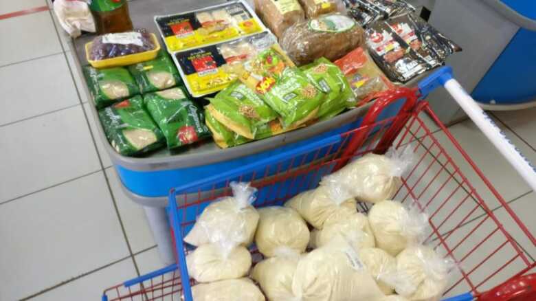 Mais de 60kg de produtos foram retirados dos mercados