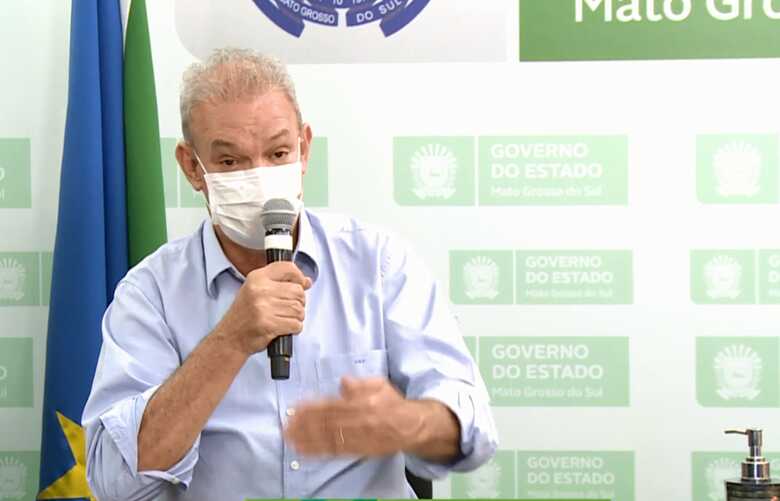 Na foto o secret&aacute;rio de Sa&uacute;de de Estado de Mato Grosso do Sul, Geraldo Resende