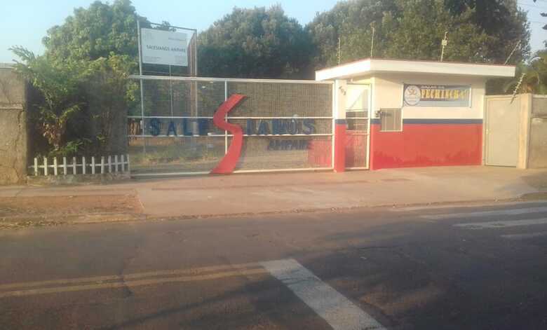 Entrada da Organização Social Salesianos Ampare