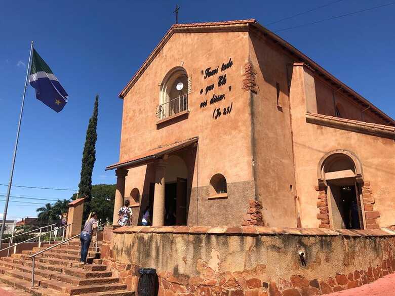 Santuário Estadual Nossa Senhora do Perpétuo Socorro, localizado na avenida Afonso Pena