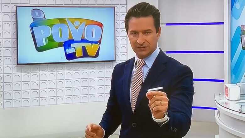 O apresentador Tatá Marques