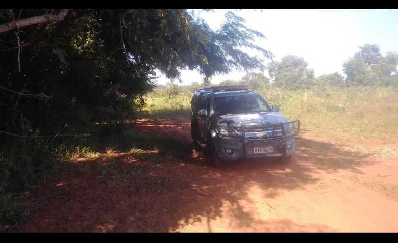 Viatura que atendeu a ocorr&ecirc;ncia