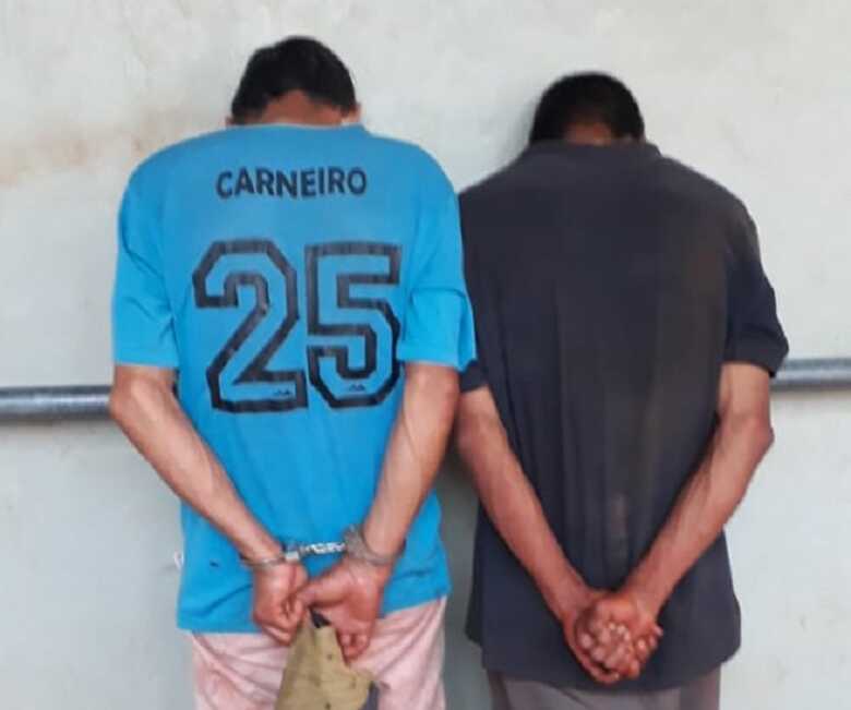 Ronaldo de Oliveira e Ramão Avila foram presos na Aldeia Jaguapiru