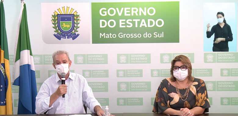 N&uacute;mero de infectados foi divulgado durante live do Governo do Estado