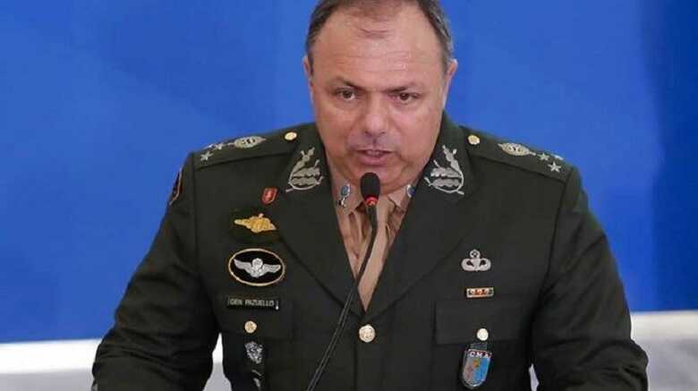 General Eduardo Pazuello, ministro interino da Saúde