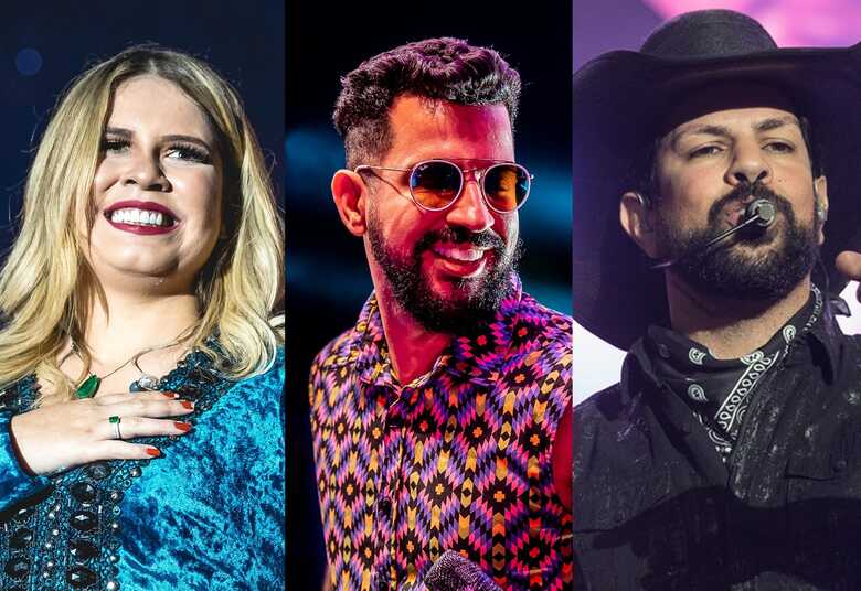 Marília Mendonça, Dennis DJ e Fernando & Sorocaba