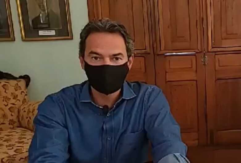 O prefeito Marquinhos Trad