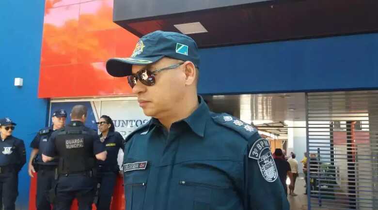 Na foto o tenente-coronel da Pol&iacute;cia Militar, Carlos Silva