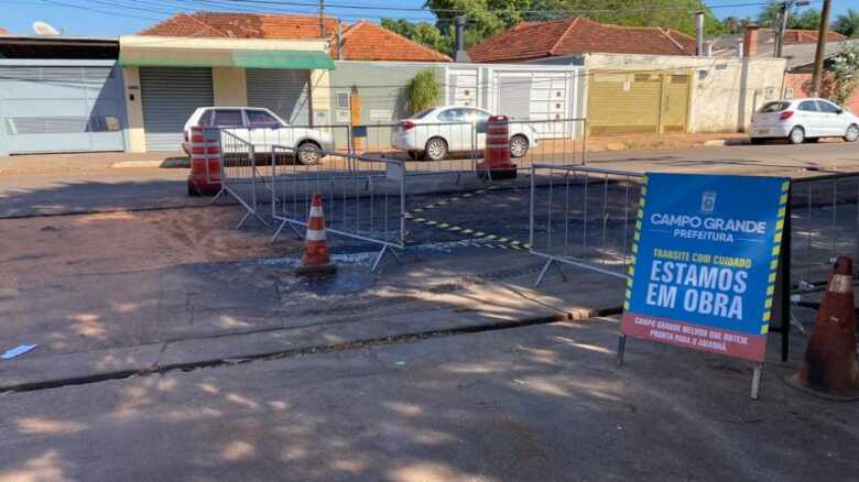 Ser&atilde;o recapeados cerca de mil metros da 14 de Julho, que vai da avenida Mato Grosso at&eacute; a rua E&ccedil;a de Queiroz