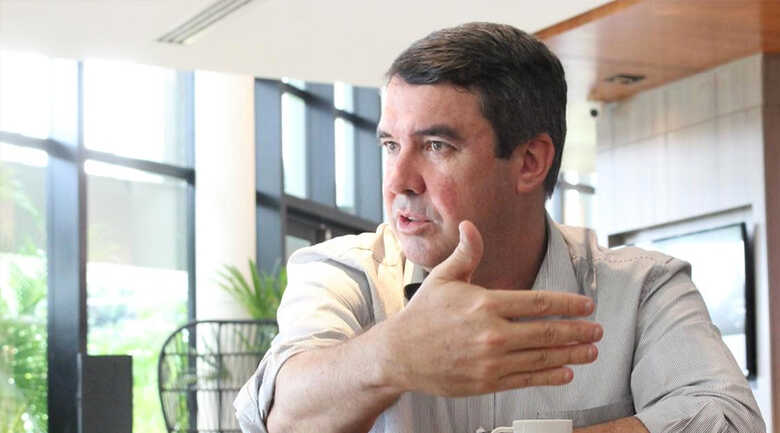 Na foto o secretário da SEGOV, Eduardo Corrêa Riedel