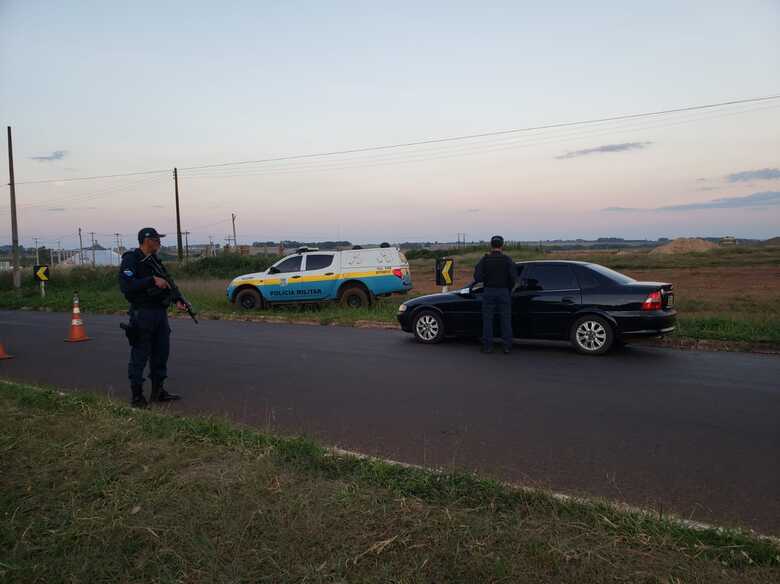 Agentes da Pol&iacute;cia Militar Rodovi&aacute;ria (PMR) durante &ldquo;Opera&ccedil;&atilde;o Dia do Trabalhador 2020&rdquo;