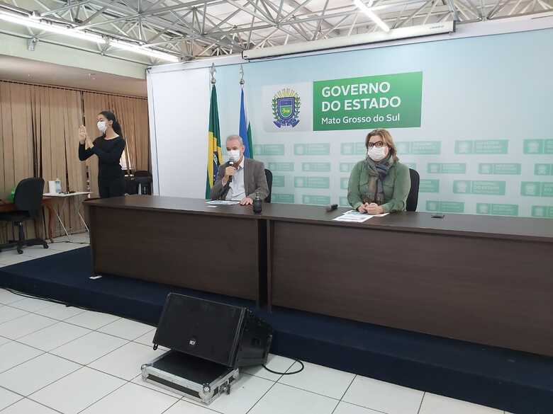 As informações foram apresentadas durante um live nas redes sociais do Governo do Estado