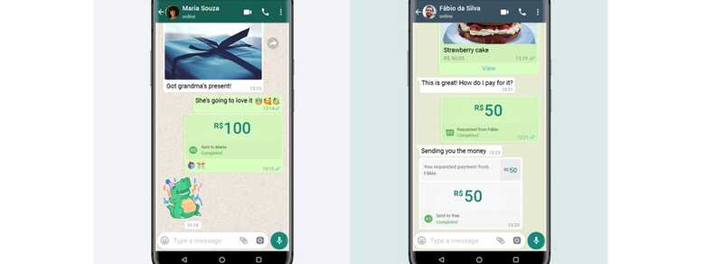 O serviço de pagamentos do WhatsApp é baseado no Facebook Pay