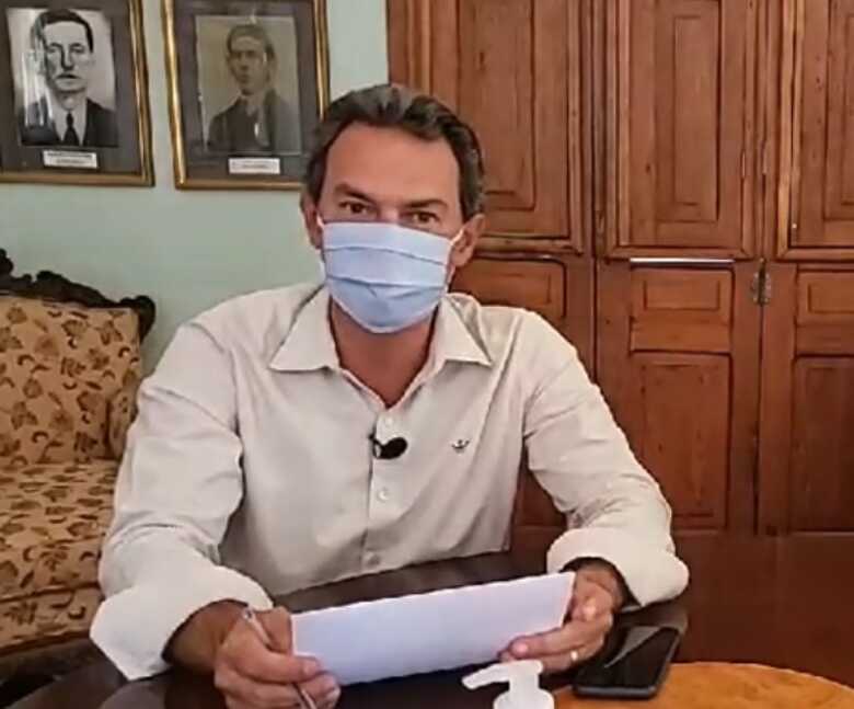 O prefeito de Campo Grande, Marquinhos Trad