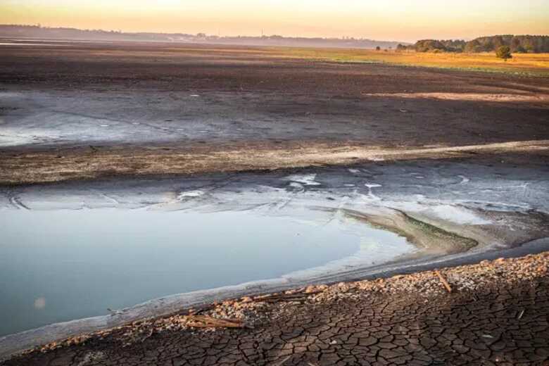 A represa do Iraí é a mais afetada das quatro barragens que abastecem a região de Curitiba