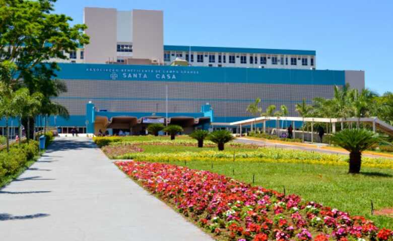 Ele foi encaminhado para a Santa Casa de Campo Grande