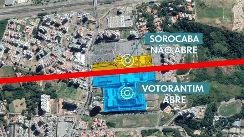 A maioria das lojas do Shopping Iguatemi Esplanada est&aacute; do lado de Votorantim e vai funcionar das 15h &agrave;s 19h
