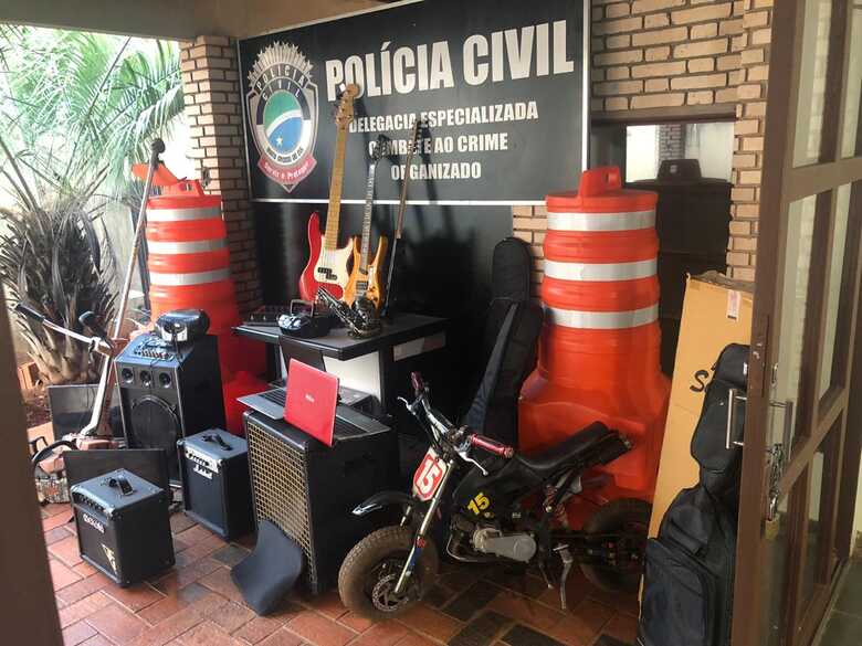 Eles negociavam todo tipo de produto para depois negociá-los com receptadores
