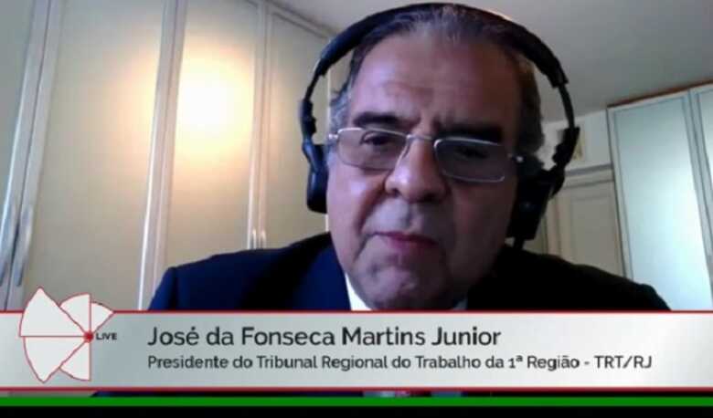 José Fonseca Martins Junior, presidente do Tribunal Regional do Trabalho do Rio (TRT-RJ)