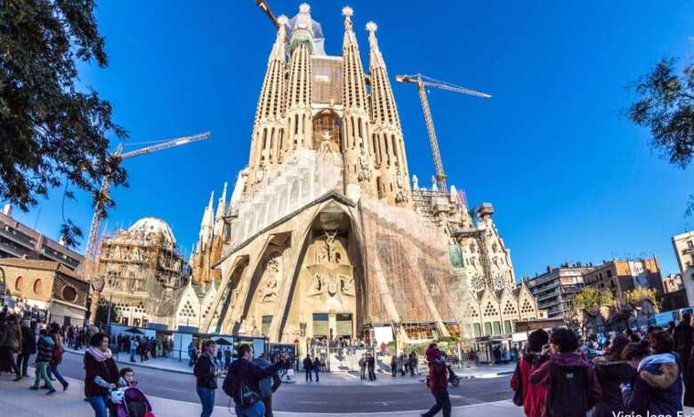 Templo Expiatório da Sagrada Família em Barcelona