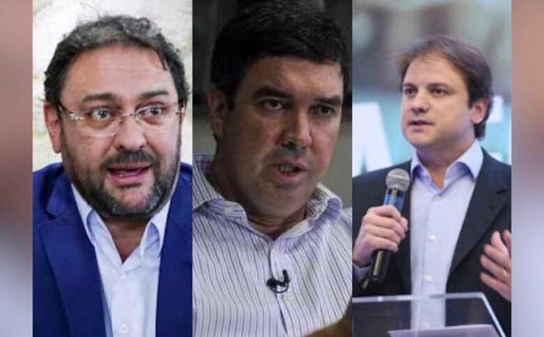 S&eacute;rgio Longen, Eduardo Riedel e Cl&aacute;udio Mendon&ccedil;a