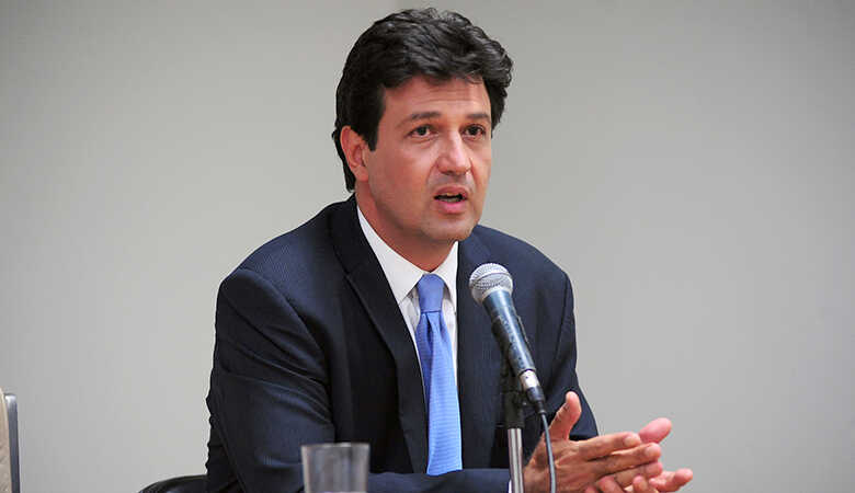 O ex-ministro da Sa&uacute;de, Luiz Henrique Mandetta