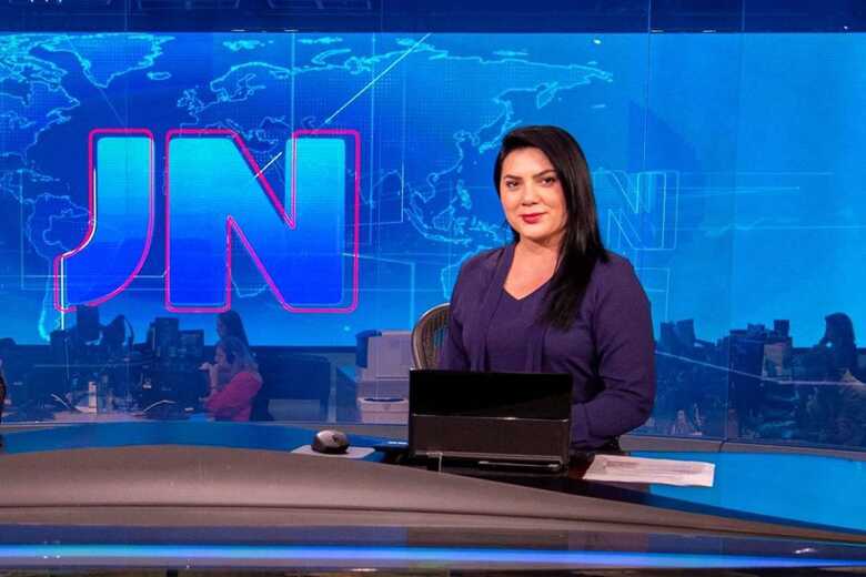 Ellen Ferreira Ellen, chegou a apresentar o "Jornal Nacional" em outubro do ano passado em comemora&ccedil;&atilde;o dos 50 anos do telejornal